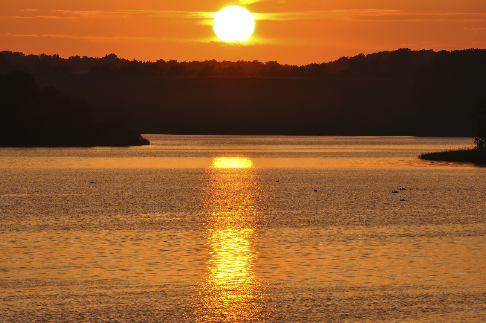 Sonnenuntergang letzter Maitag 2014