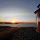 Sonnenuntergang Leuchtturm Stykkishólmur