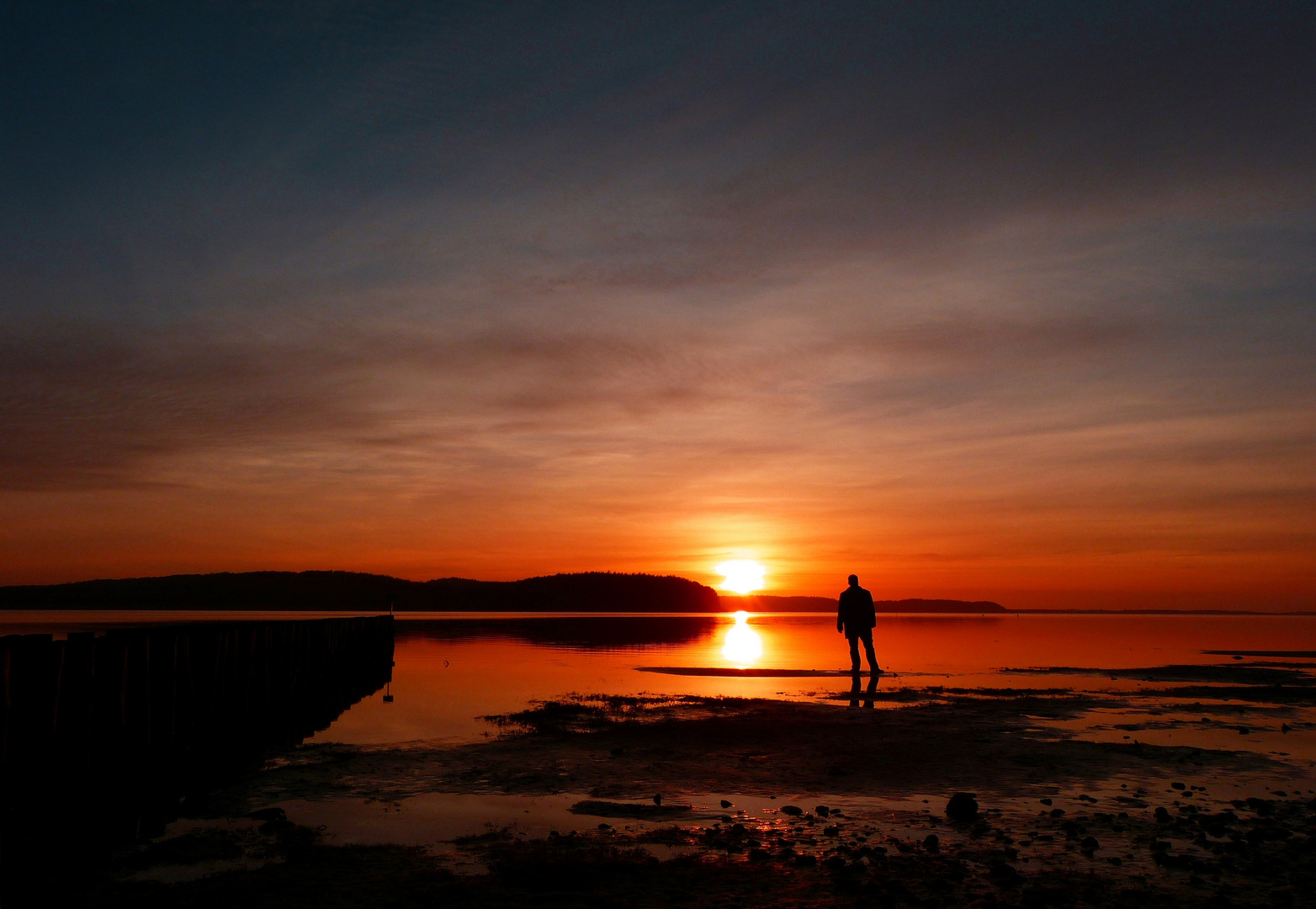 Sonnenuntergang Lietzow