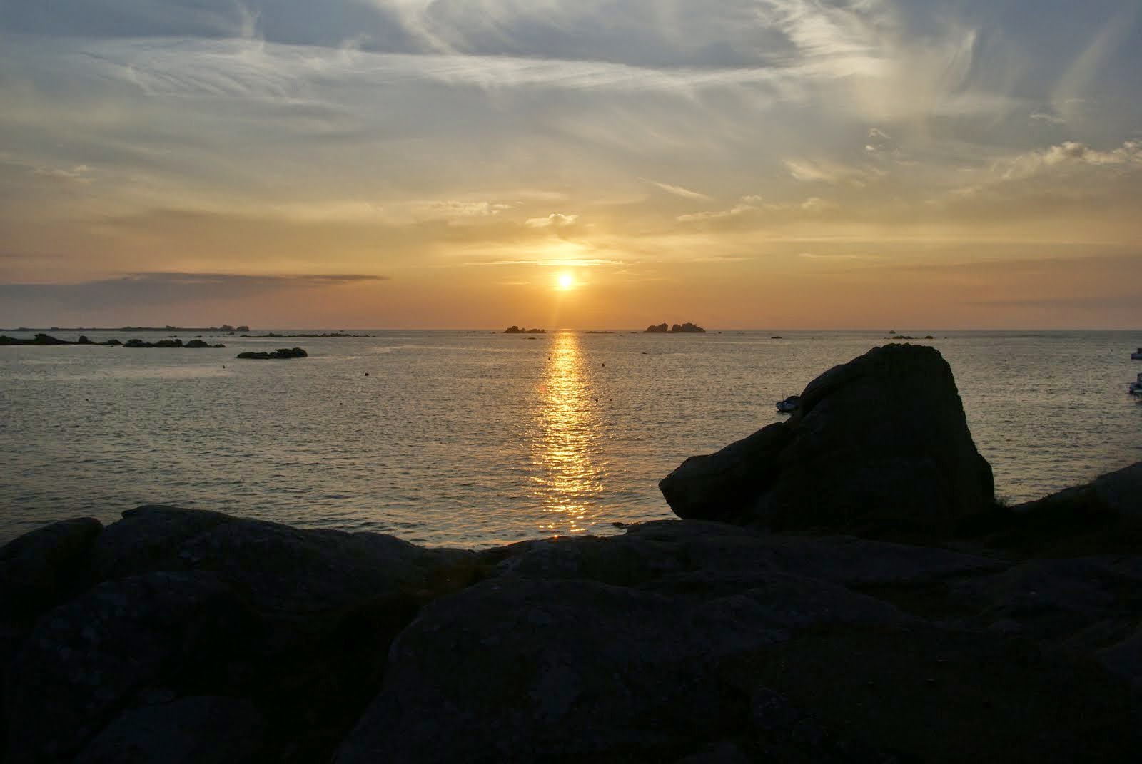 Sonnenuntergang Lilia (bretagne)