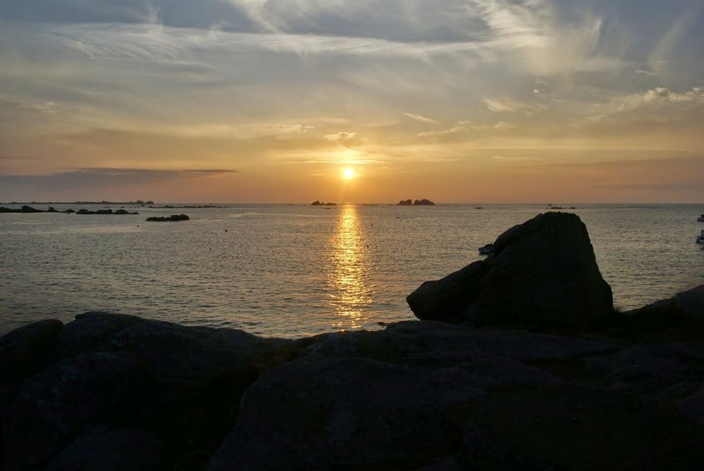 Sonnenuntergang Lilia (bretagne)