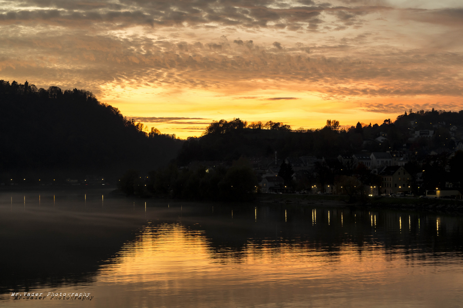 Sonnenuntergang Linz