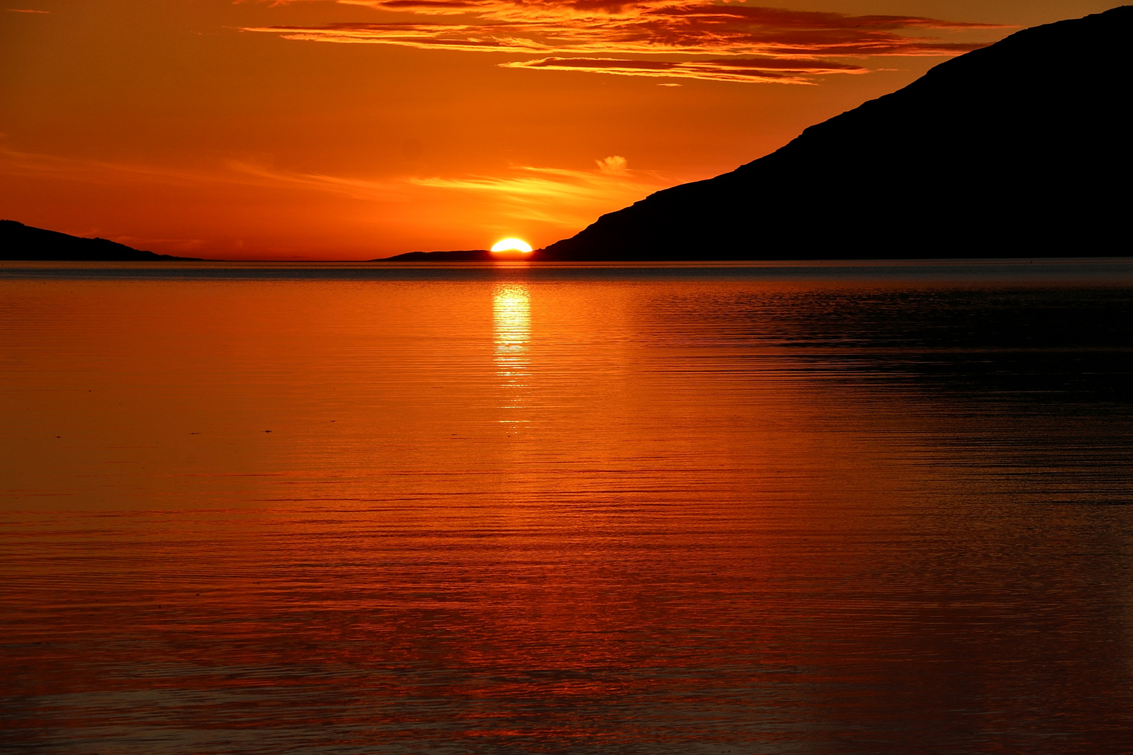 Sonnenuntergang Little Loch Broom 2