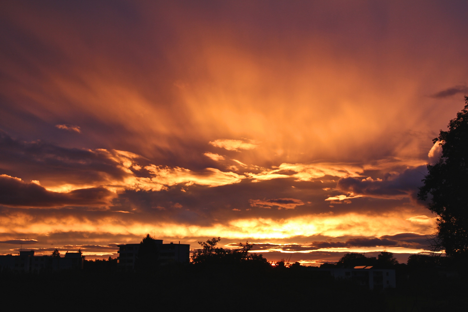 Sonnenuntergang Lochau