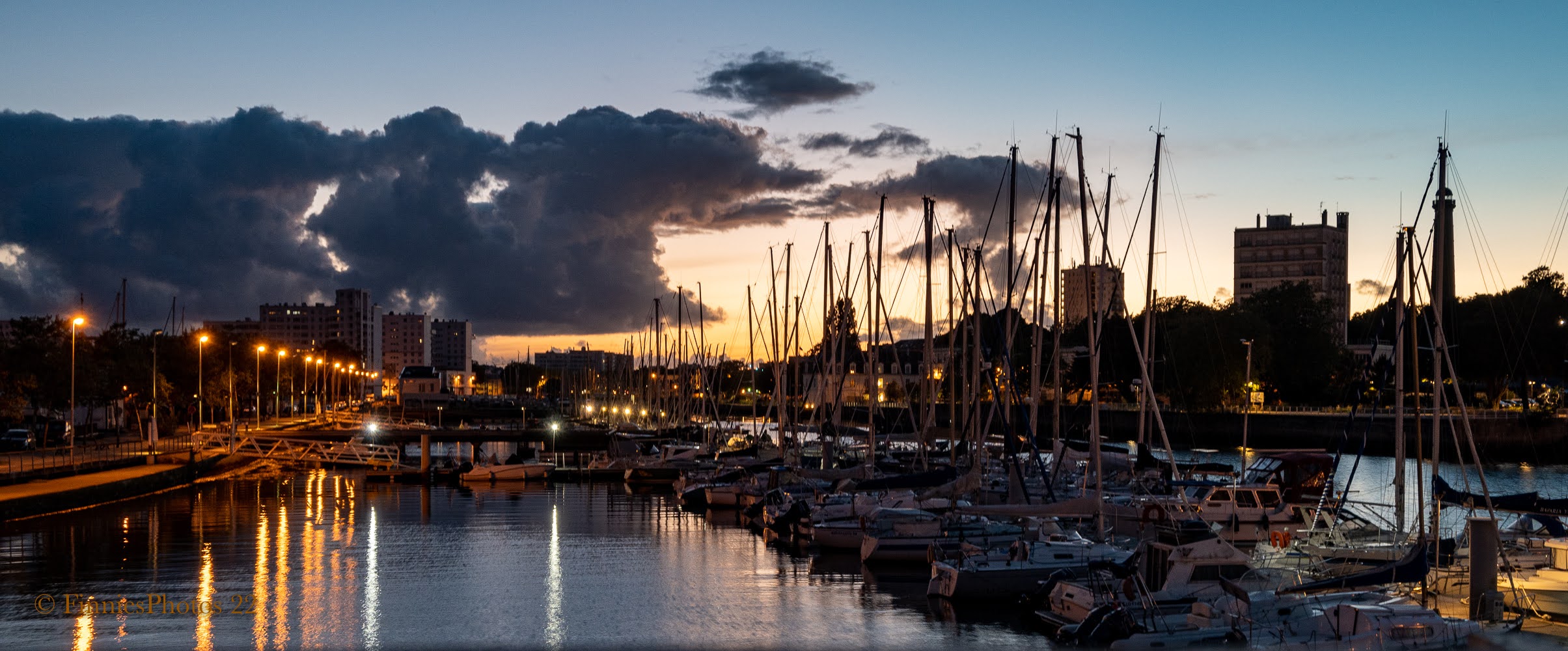 Sonnenuntergang Lorient