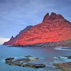 Sonnenuntergang, Los dos hermanos, Punta del Hidalgo, Tenerife