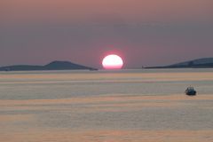 Sonnenuntergang Losinj und Male Srakane