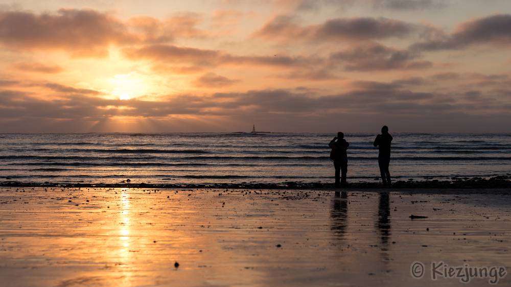 Sonnenuntergang Lossiemouth