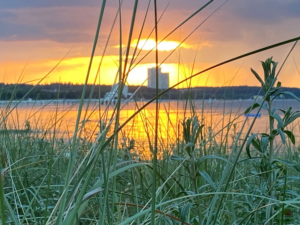 Sonnenuntergang Lübecker Bucht