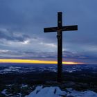 Sonnenuntergang Lusen 