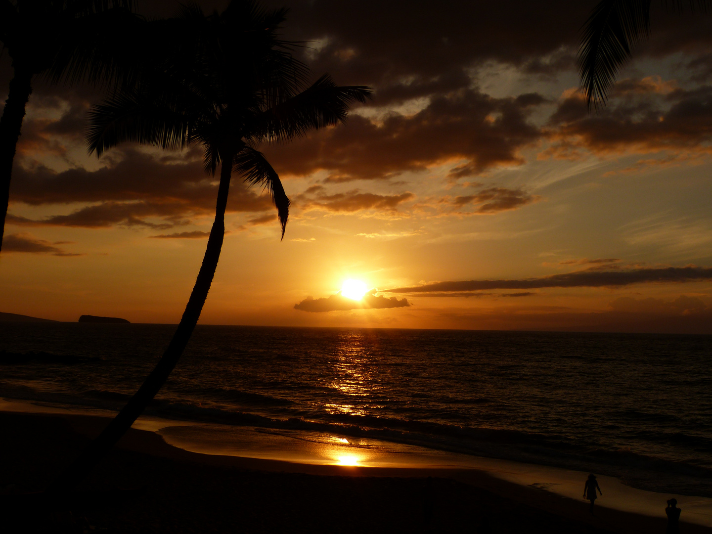 Sonnenuntergang Makena Beach