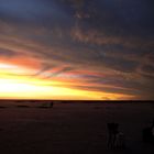 Sonnenuntergang Makgadikgadi Pans