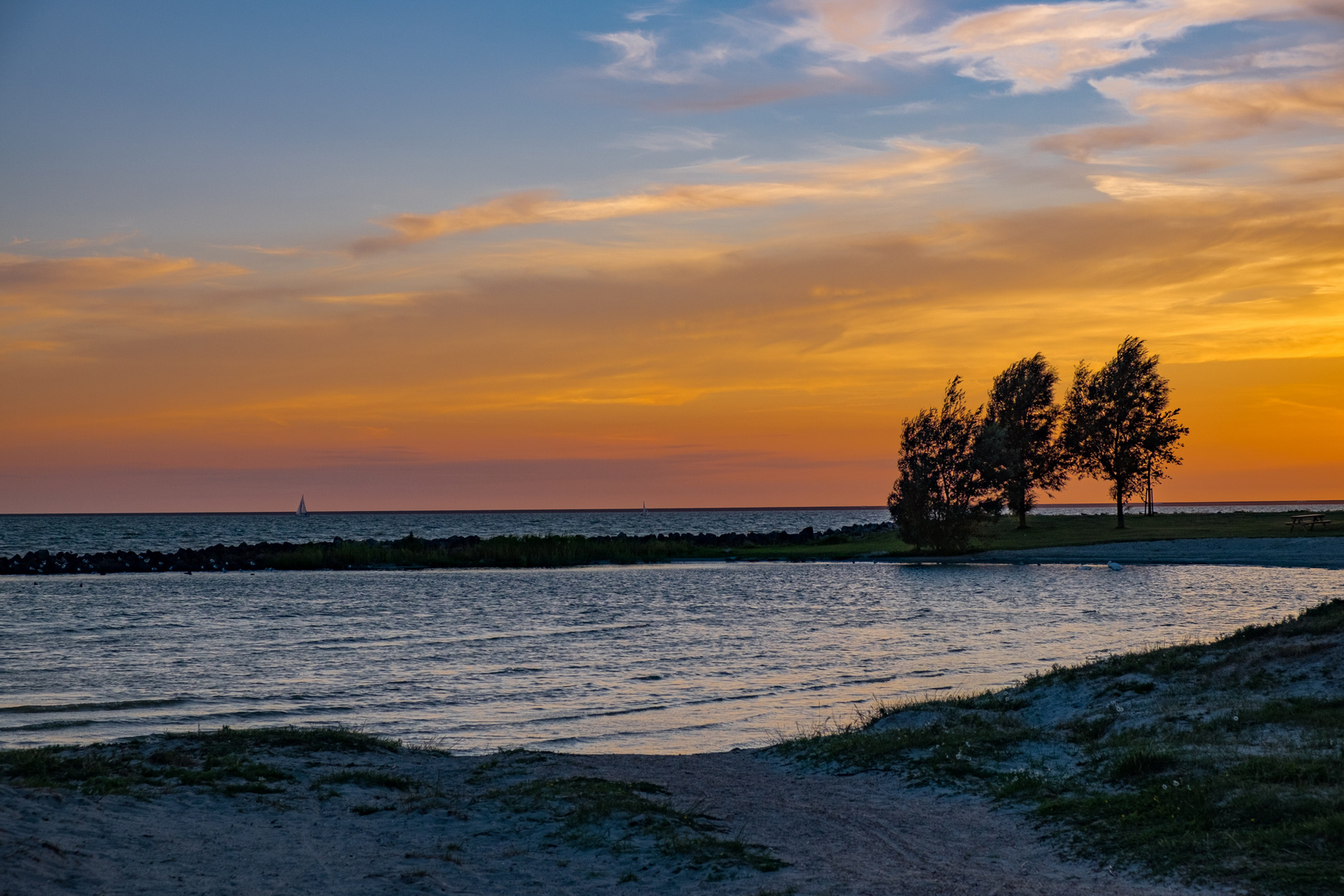 Sonnenuntergang Makkum