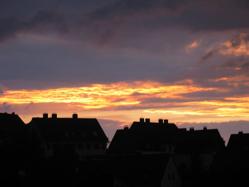 Sonnenuntergang mal anders