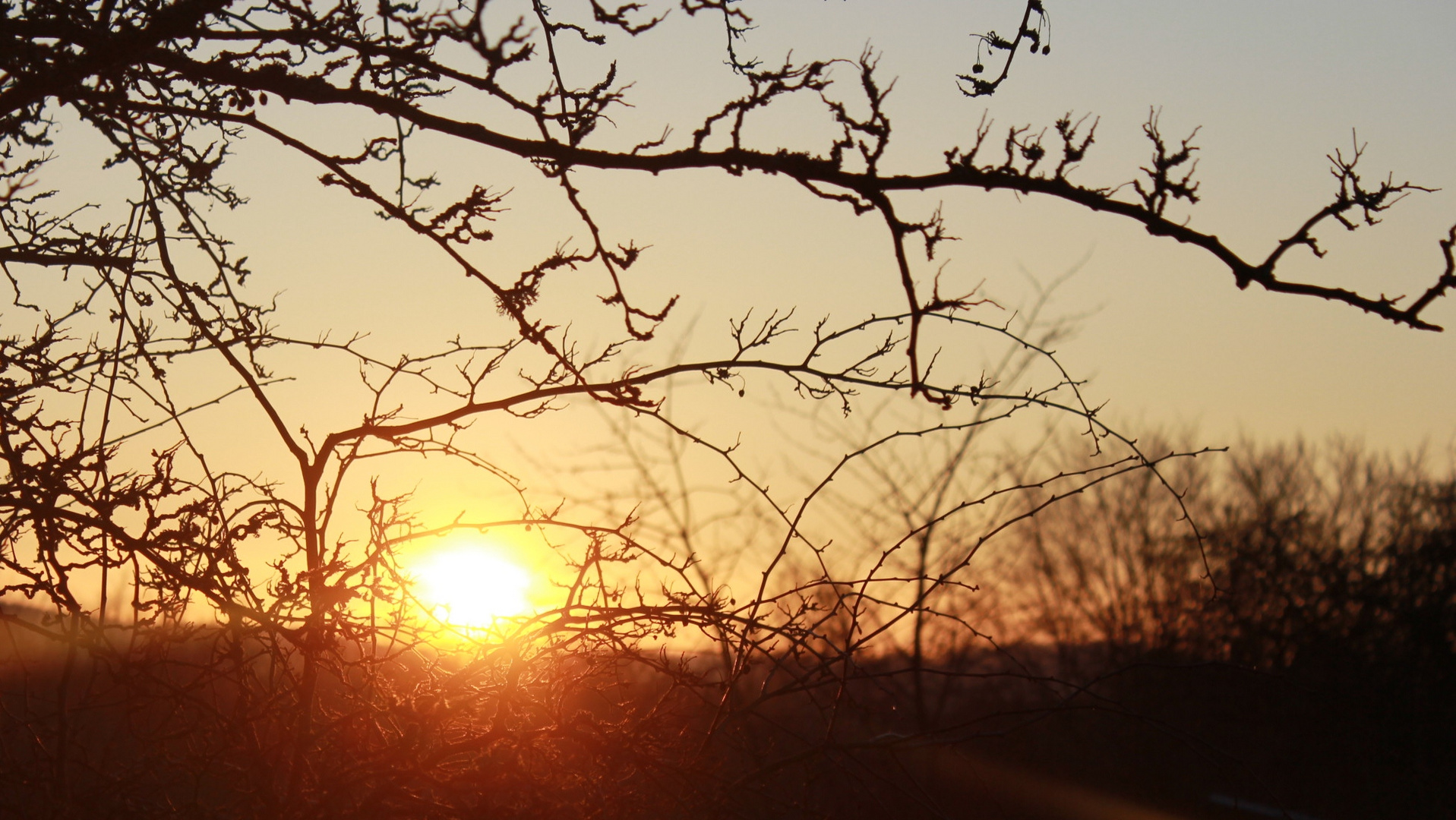 Sonnenuntergang mal anders..!