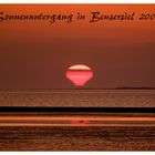 Sonnenuntergang mal anders