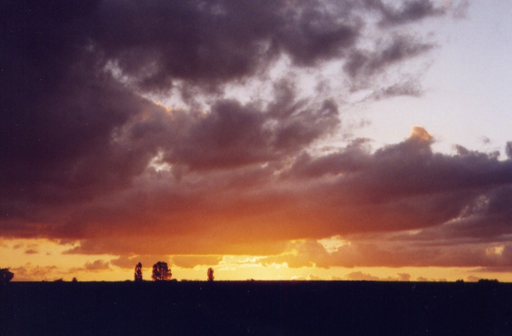 Sonnenuntergang mal gar nicht langweilig