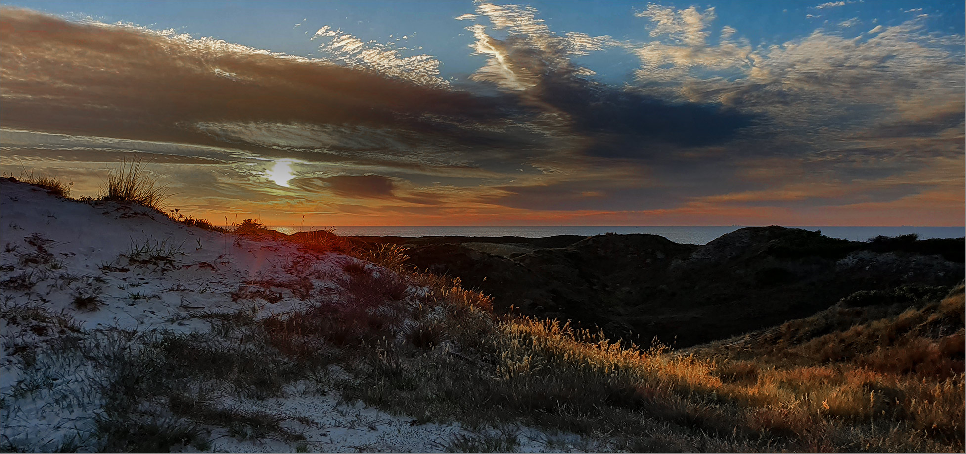 Sonnenuntergang mal nicht am Strand   . . .