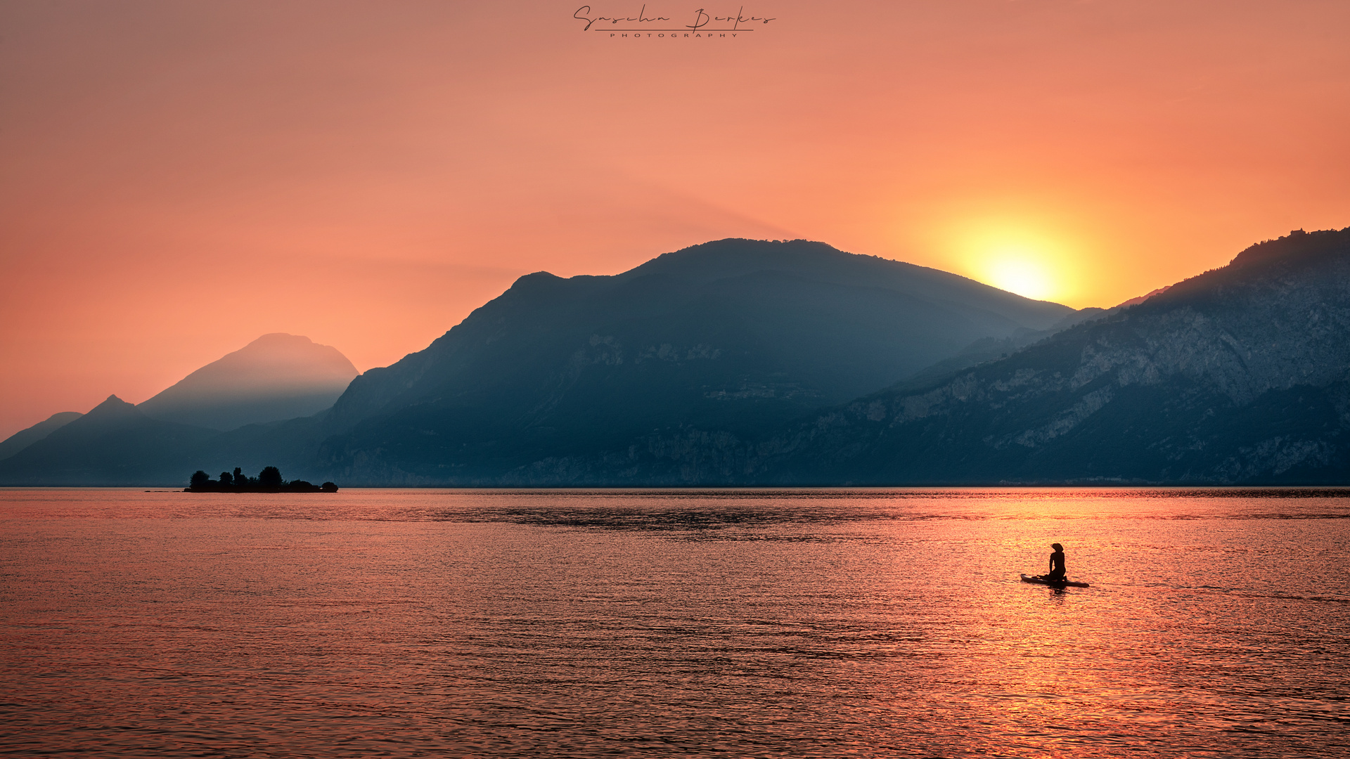 Sonnenuntergang Malcesine