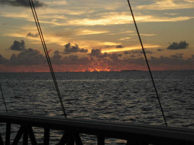 Sonnenuntergang 'Malediven'