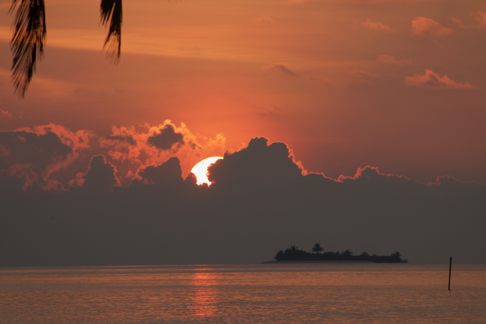 Sonnenuntergang Malediven