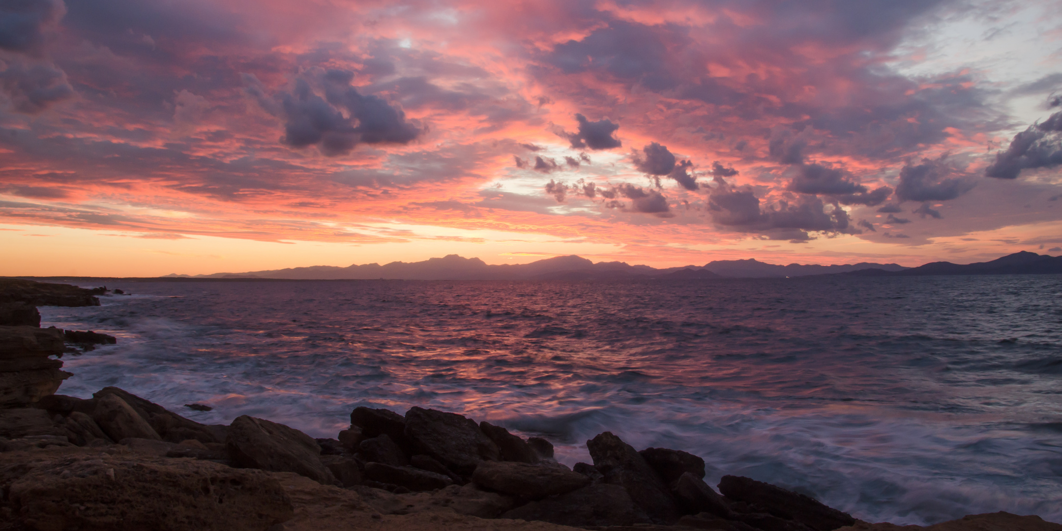 Sonnenuntergang Mallorca 2012