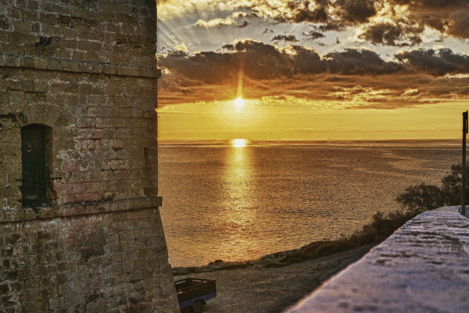 Sonnenuntergang Malta