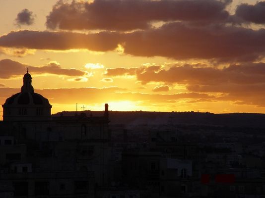 Sonnenuntergang Malta