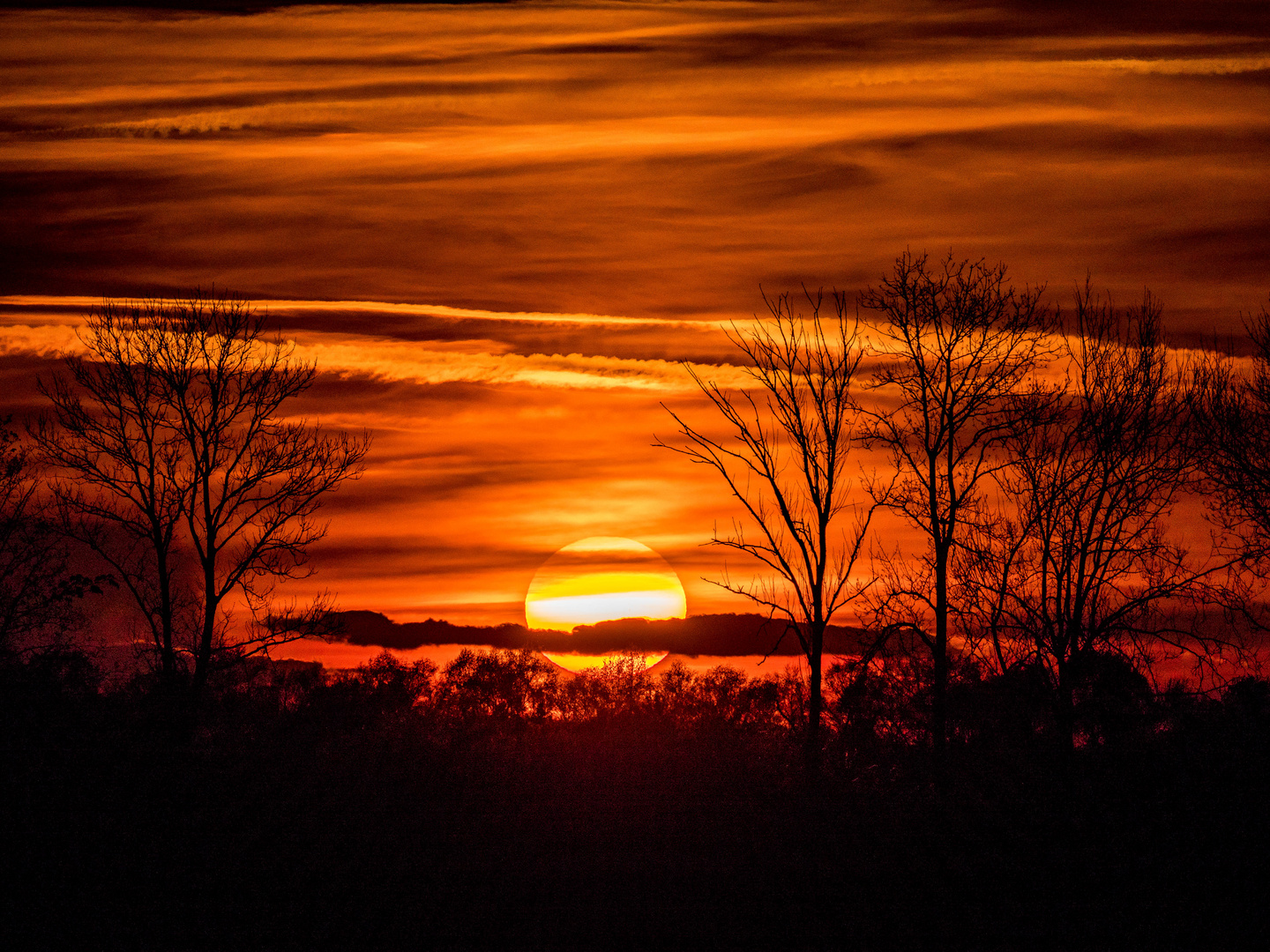 Sonnenuntergang Mammendorf 