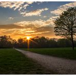 Sonnenuntergang Mariannenpark