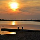 Sonnenuntergang Markleeberger See