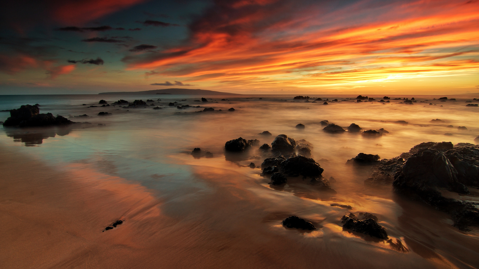 Sonnenuntergang, maui