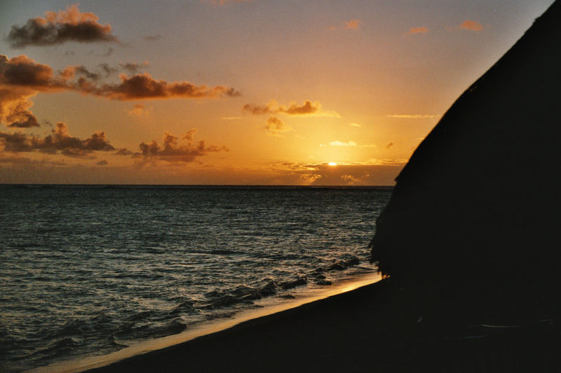 Sonnenuntergang -Mauritius