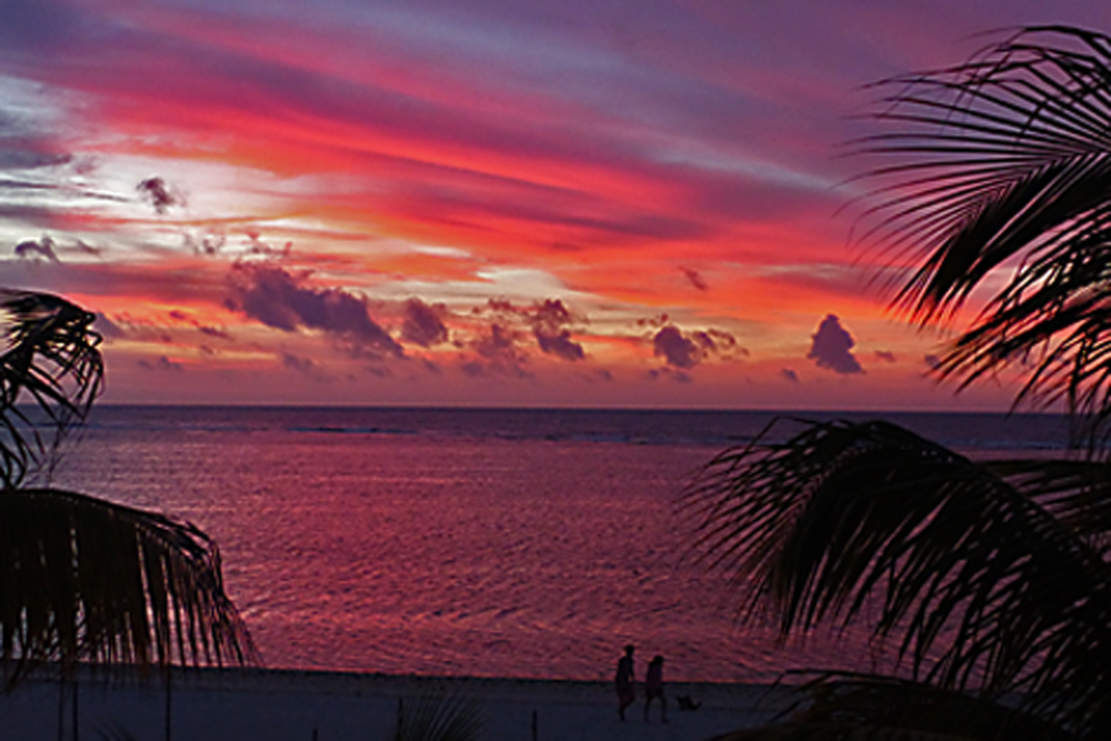 Sonnenuntergang Mauritius