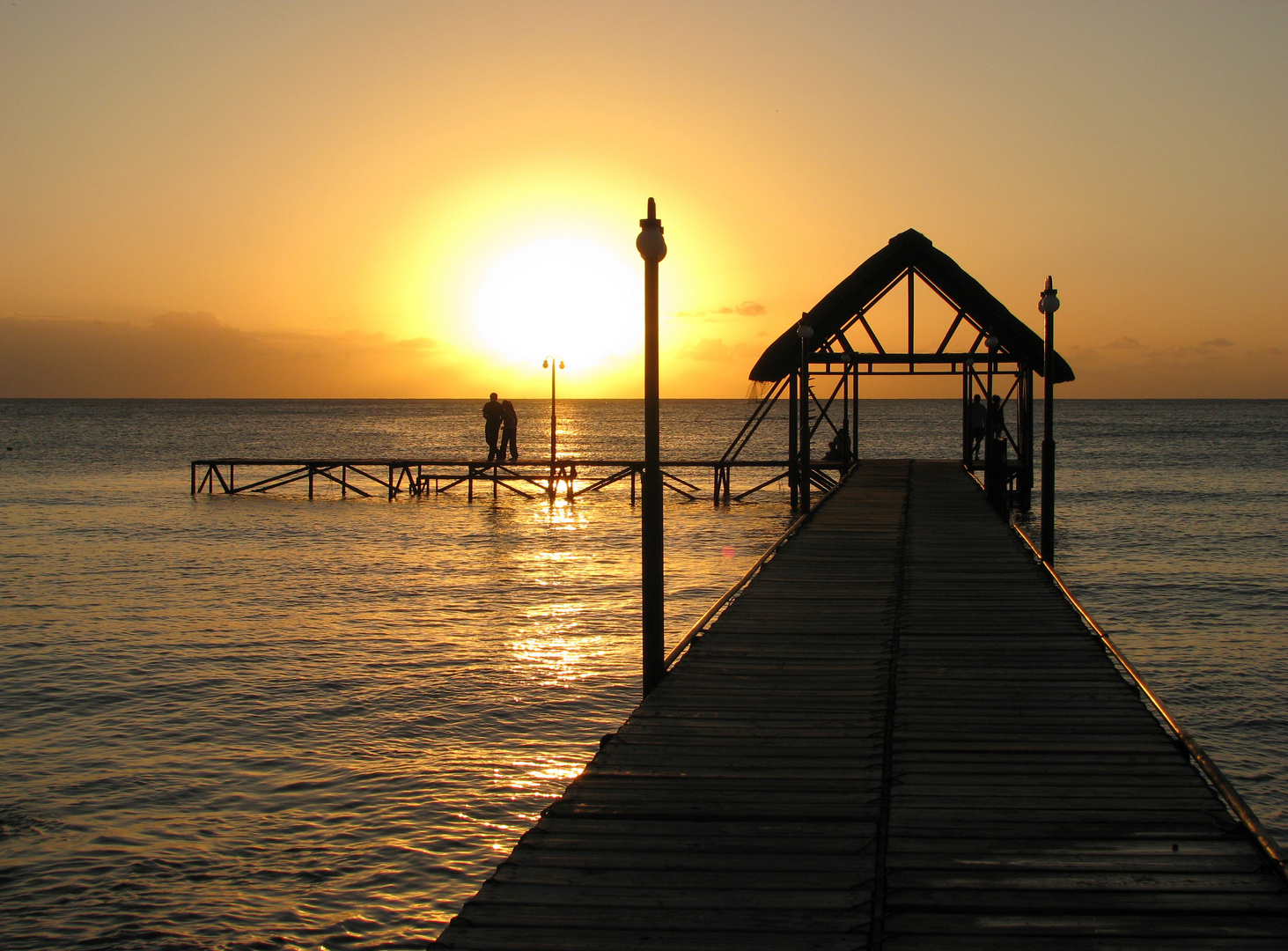 Sonnenuntergang Mauritius