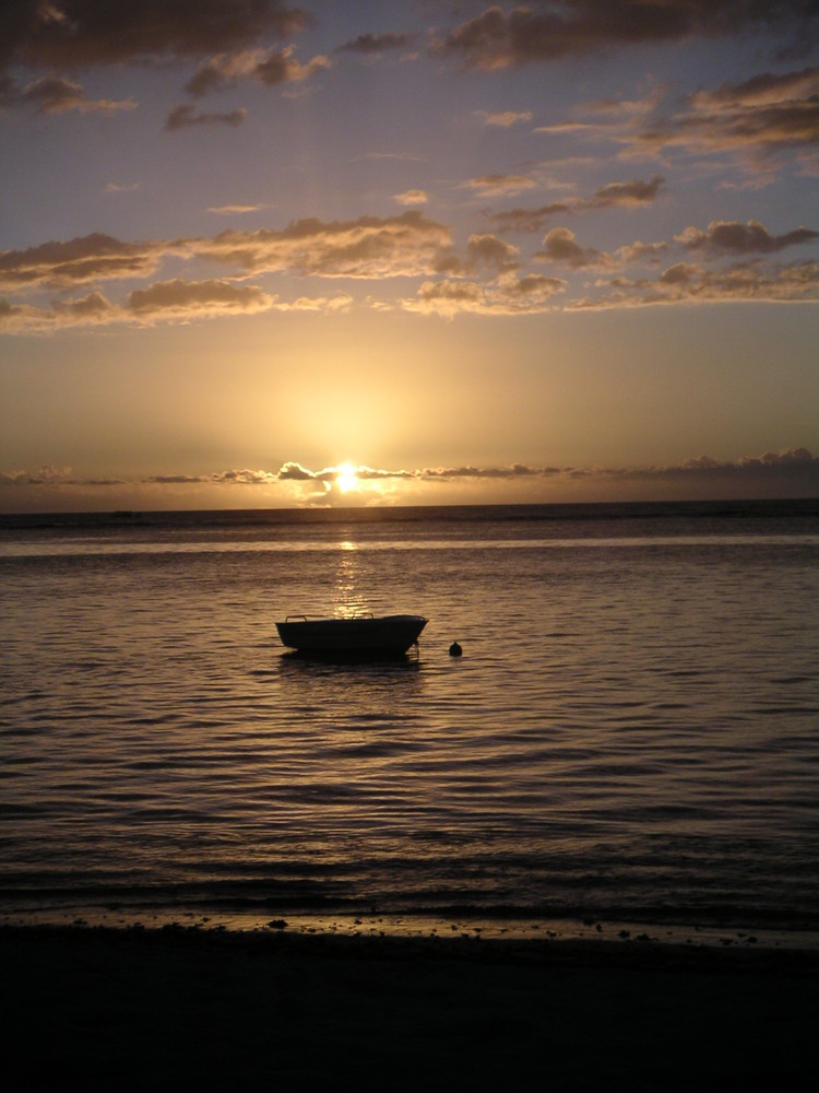 Sonnenuntergang Mauritius