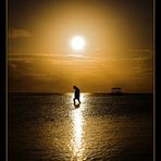 Sonnenuntergang Mauritius Südküste