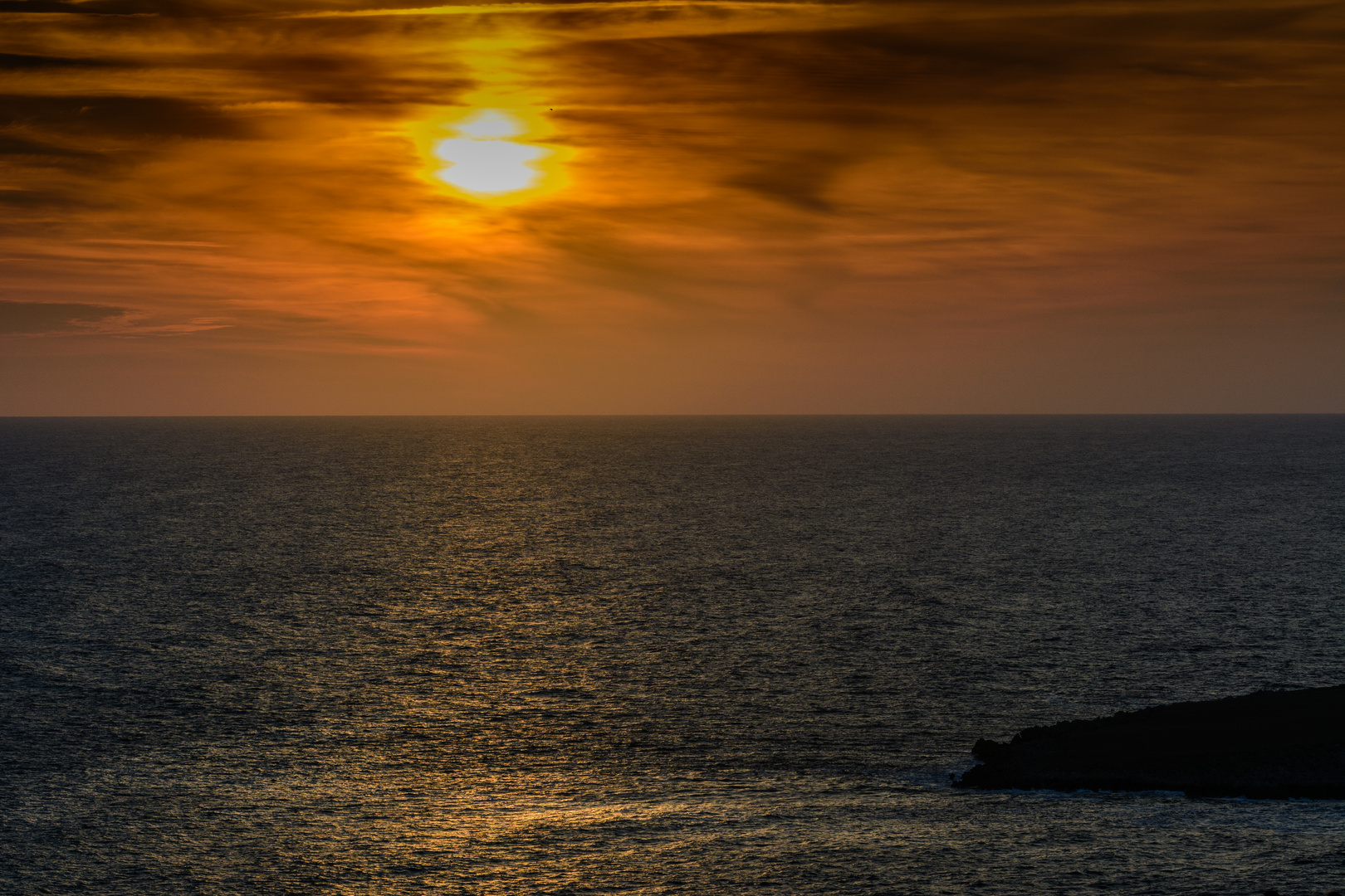 Sonnenuntergang Menorca Nord 2013