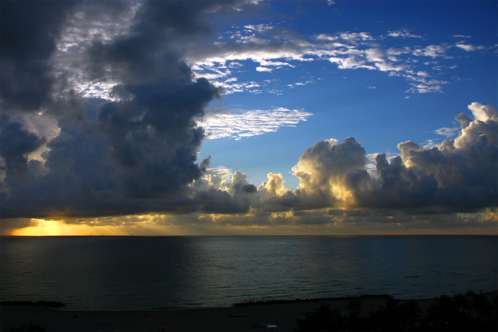 Sonnenuntergang Miami Beach