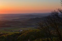 Sonnenuntergang Milseburg