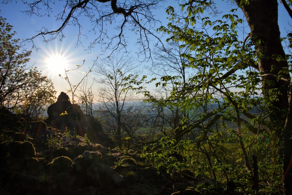 Sonnenuntergang Milseburg