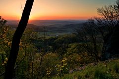 Sonnenuntergang Milseburg