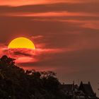 Sonnenuntergang mir Sendeturm in Bangkok  (gebe zu könnte auch wo anders sein, ist aber nicht)