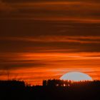 Sonnenuntergang mit 600 mm