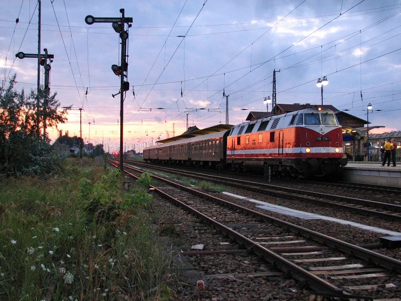 Sonnenuntergang mit Babelsbergerin (2)