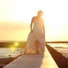 Sonnenuntergang mit einer schönen Braut <3