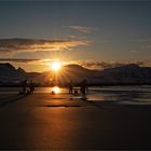 Sonnenuntergang mit Fotografen   . . .