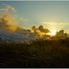 Sonnenuntergang mit Wolken 1