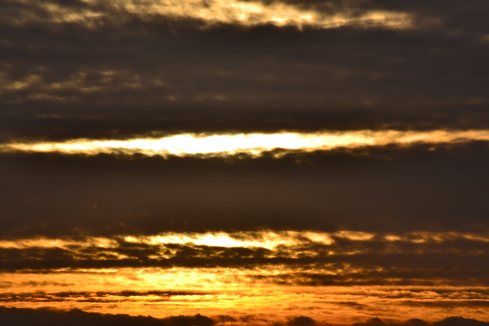 Sonnenuntergang mit Wolken