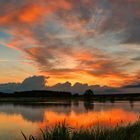 Sonnenuntergang mit Wolkenvielfalt 